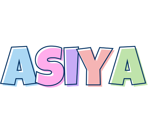 Asiya pastel logo