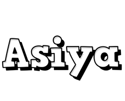 Asiya snowing logo
