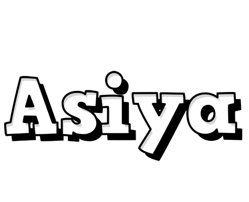Asiya snowing logo