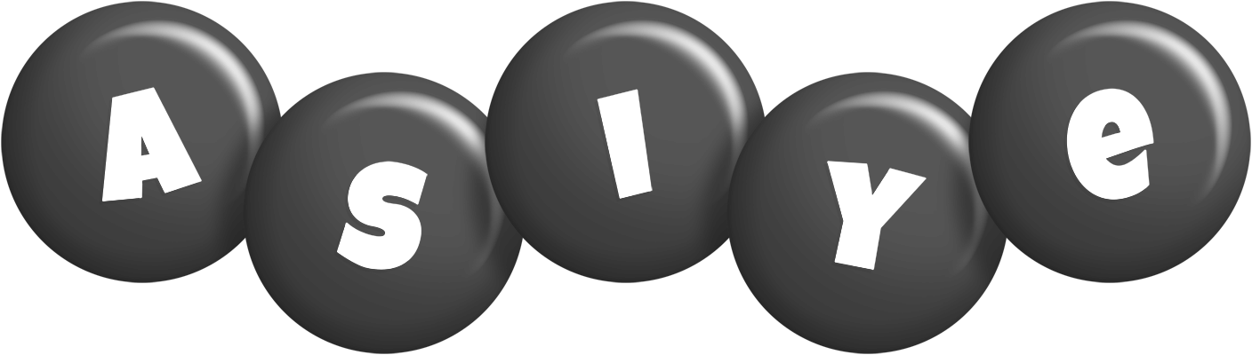 Asiye candy-black logo