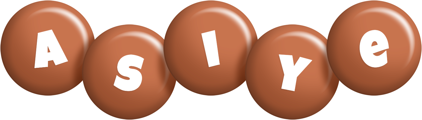 Asiye candy-brown logo