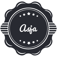 Asja badge logo
