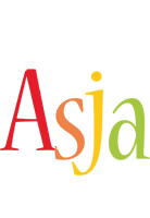 Asja birthday logo
