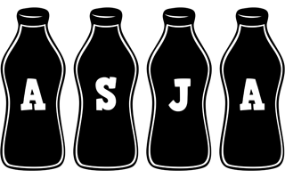 Asja bottle logo