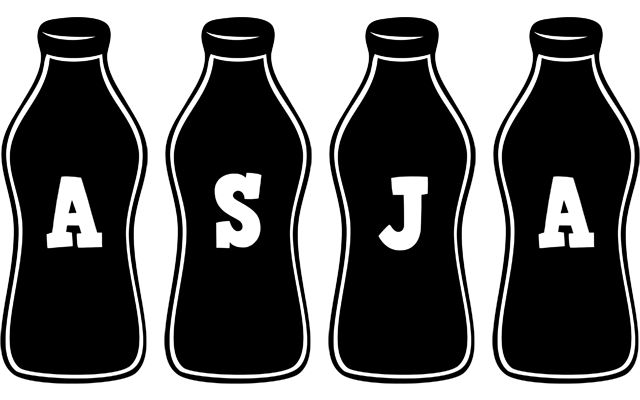 Asja bottle logo