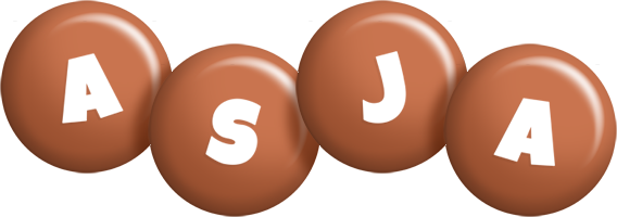 Asja candy-brown logo