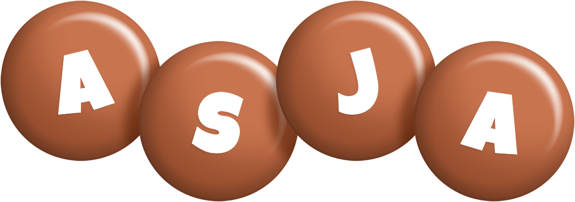 Asja candy-brown logo