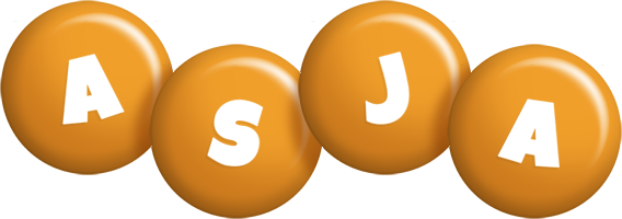 Asja candy-orange logo