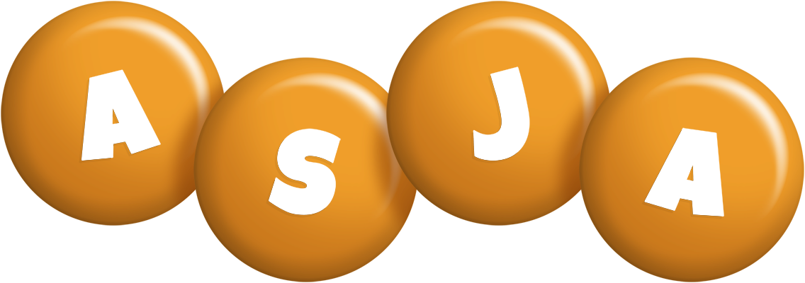 Asja candy-orange logo