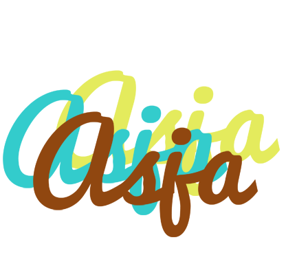 Asja cupcake logo