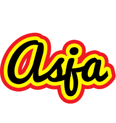 Asja flaming logo