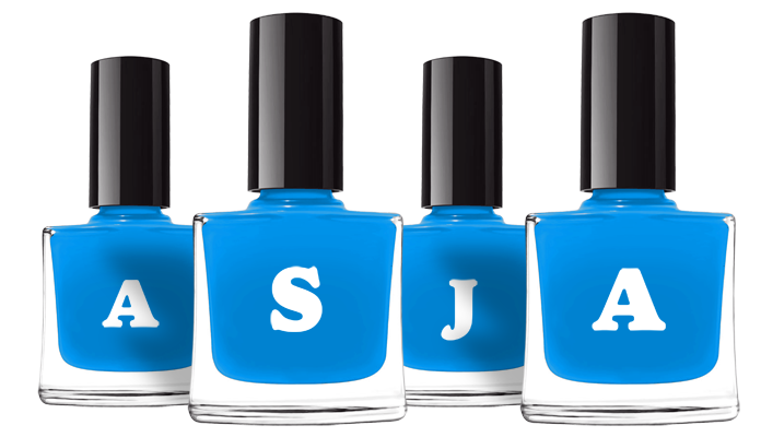 Asja glossy logo
