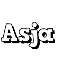 Asja snowing logo