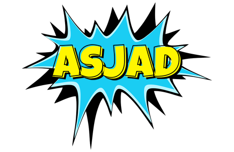 Asjad amazing logo