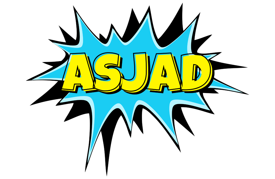 Asjad amazing logo