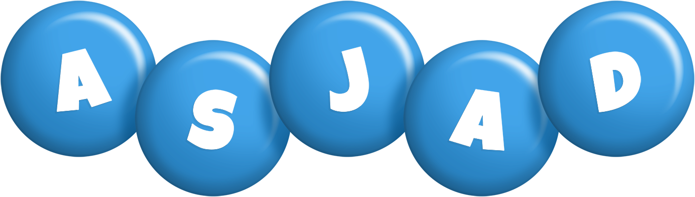 Asjad candy-blue logo