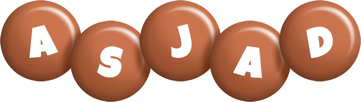 Asjad candy-brown logo