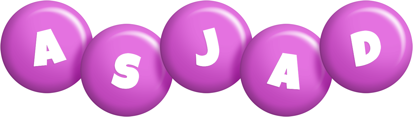 Asjad candy-purple logo