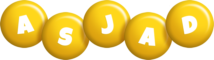 Asjad candy-yellow logo