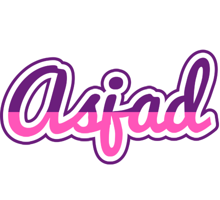 Asjad cheerful logo