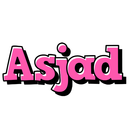 Asjad girlish logo
