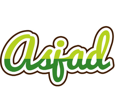 Asjad golfing logo