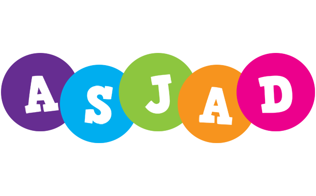 Asjad happy logo