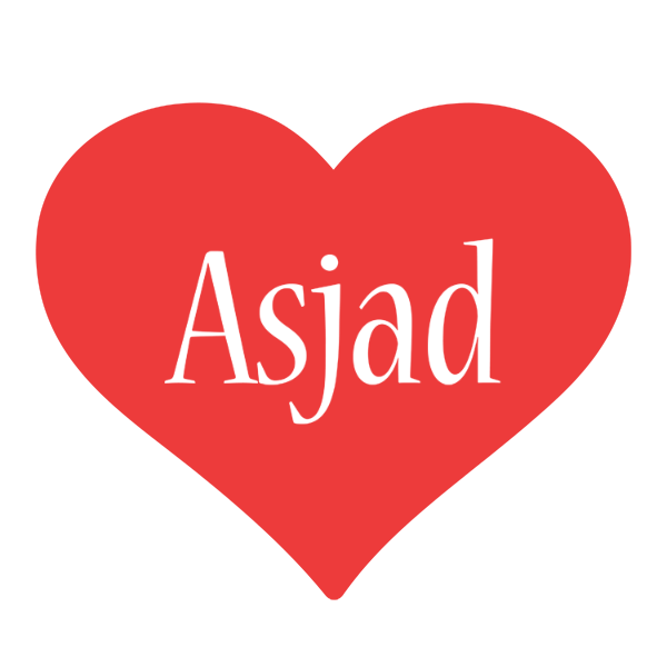 Asjad love logo