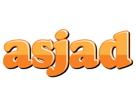 Asjad orange logo