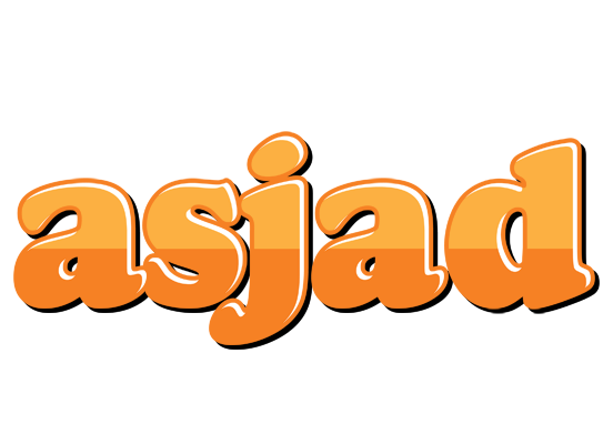 Asjad orange logo