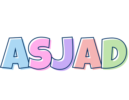 Asjad pastel logo
