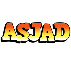 Asjad sunset logo