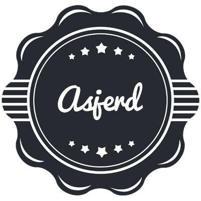 Asjerd badge logo