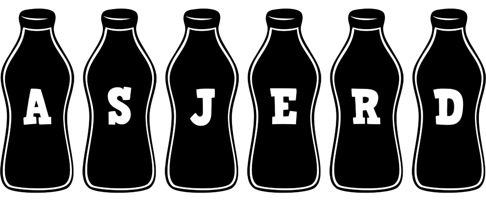 Asjerd bottle logo
