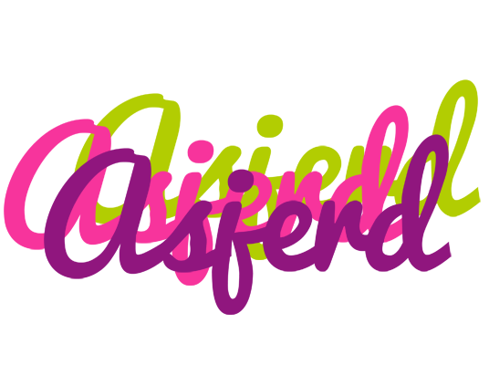 Asjerd flowers logo
