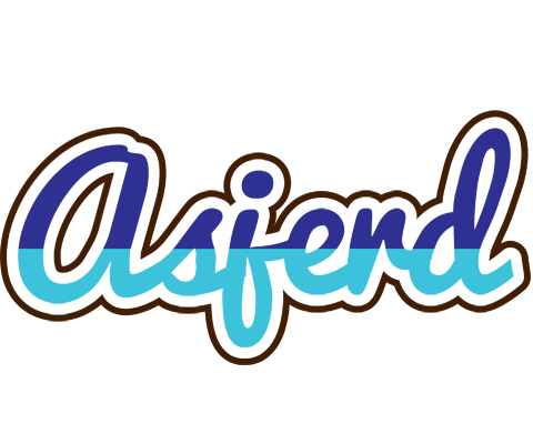 Asjerd raining logo