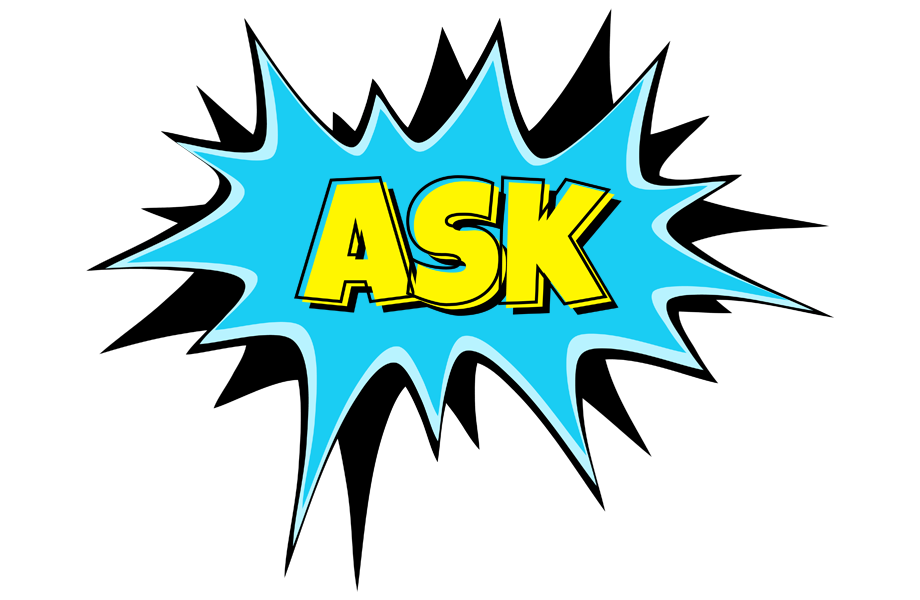 Ask amazing logo