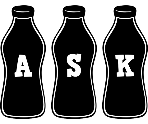 Ask bottle logo