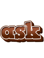 Ask brownie logo