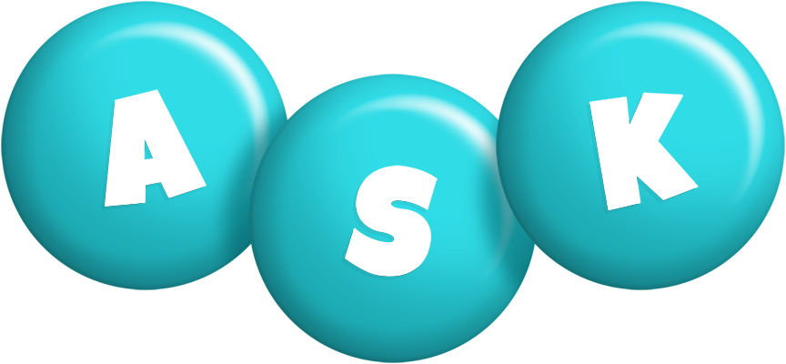 Ask candy-azur logo