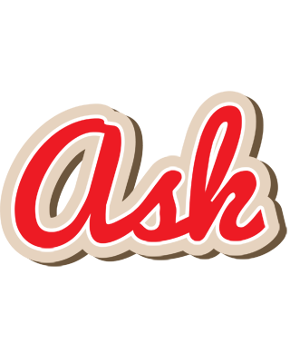Ask chocolate logo