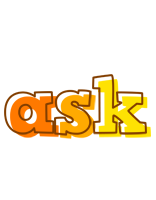 Ask desert logo