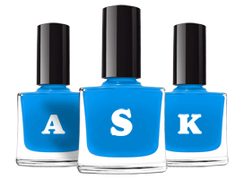 Ask glossy logo