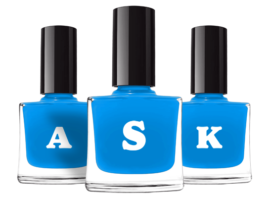 Ask glossy logo