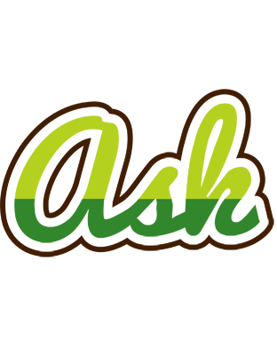 Ask golfing logo