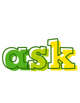 Ask juice logo