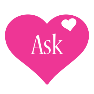 Ask love-heart logo