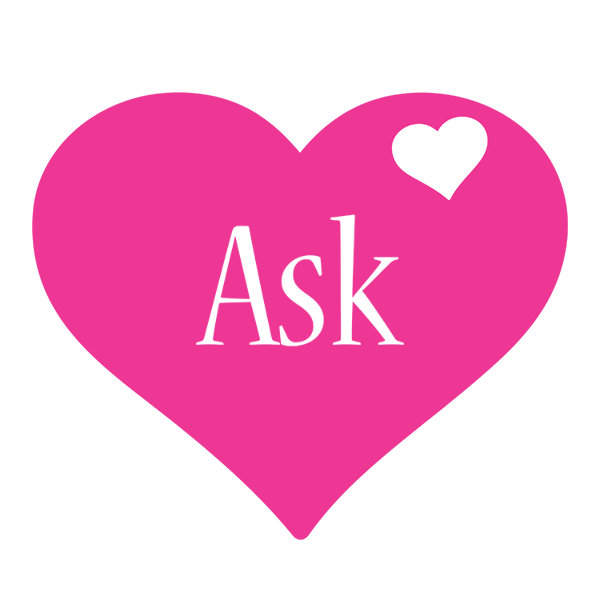 Ask love-heart logo