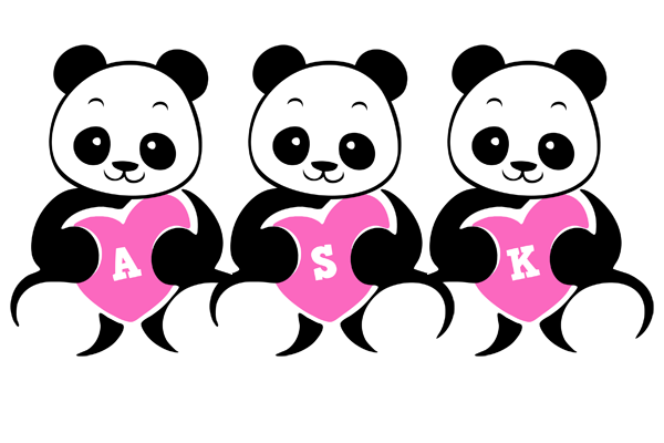 Ask love-panda logo