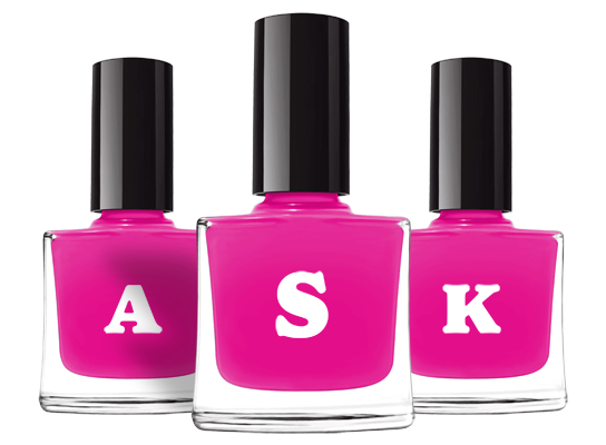 Ask nails logo